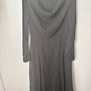 Elegant black Long Sleeve Dress